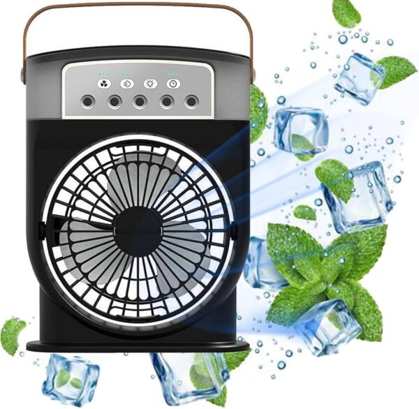 Rechargeable Air Cooler Fan With Mist Flow (NGF-100) - Image 3